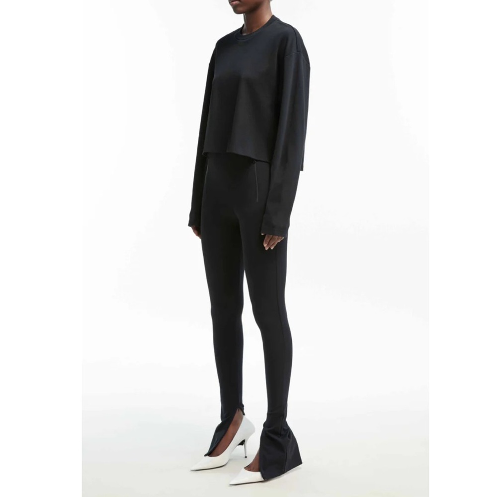 WARDROBE.NYC Side Zip Legging